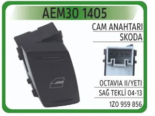 AEM Cam Açma Düğme Ön Sağ Arka Sağ Octavia A5 2004-2013 Yeti 2010-2018