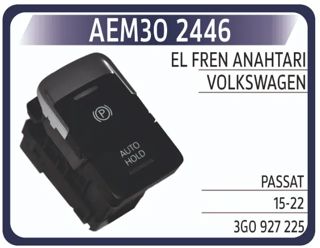 AEM El Fren Düğme "epb" Passat 2015- Arteon 2017-