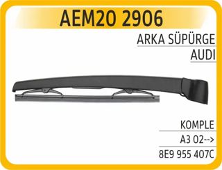 AEM Silgi Kolu Arka+süpürge+kapak A3 2004-2013 A4 Avant 2001-2008