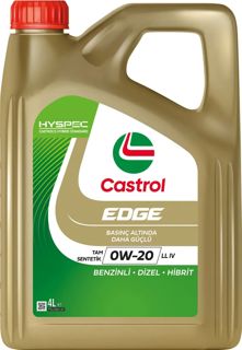 CASTROL Motor Yağ 4lt 0w-20ll Iv Edge 508 00-509 00
