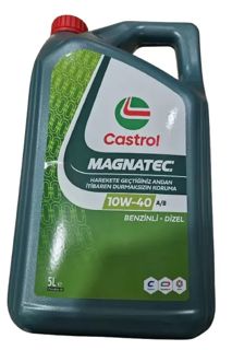 CASTROL Motor Yağ 5lt 10w-40 A/b Benzinli Magnatec