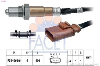 FACET Lambda Sensör Ön 1,4tsi Cax Golf5 Golf6 Jetta Passat A3 Leon Toledo Altea