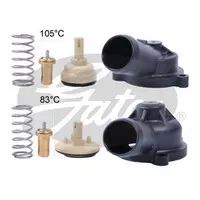 GATES Termostat(2 Termostat 2 Kapak)1,4tsı Caxa Caxc Golf5 Golf6 Jetta Passat