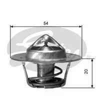 GATES Termostat 82c-102c 2,0tdı Caha Caga A4 08-10 A6 09-10