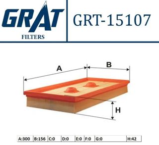 GRAT Hava Filtre 1,6fsi Bag Blf Blp Golf5 Jetta Passat 06-11 A3 04-08 Octavia
