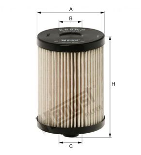 HENGST Mazot Filtre 2,8tdi Auh Bcq Lt46 1997-2007