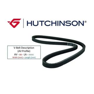 HUTCHINSON V.kayışı 1,6d 1,6td Golf1 Jetta1 T2 85-92 2,0 Ace Hidrolik A80 90-96