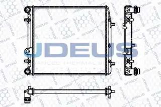 JDEUS Radyatör 430x413x26 Klimasız 1.4 16v Polo 02-10