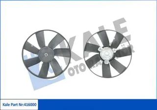 KALE Fan Motoru 305mm Klimasız Düz Vites Golf3 Vento 92-98 Passat 88-97