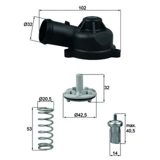 MAHLE Termostat 83c-98c 1,4tsı Caxa Caxc Golf5 Golf6 Jetta Passat
