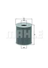 MAHLE Yağ Filtre 1,2tdi Cfw Polo 10-14 Fabia 11-15 Roomster 11-15 İbiza 09-15