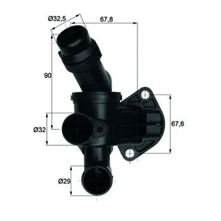 MAHLE Termostat 2,0 Tfsı Bpj Bgb Bwe A4 05-08 A6 05-11
