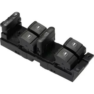 MCAR Cam Açma Düğme Sol Ön 4lü Yeşil Işık Octavia 97-11 Superb 02-08 Fabia 00-08