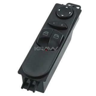 MCAR Cam Açma Düğme Komple Çerçeveli Sol Ön Crafter 06-16 Sprinter 06-16