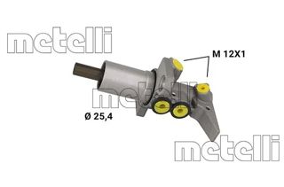 METELLI Fren Ana Merkez 25,4mm Trw Tip A4 2008-2012 A5 2008-2011 A8 2010-2017
