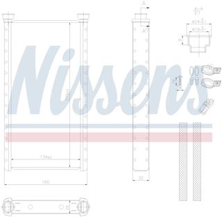 NISSENS Kalorifer Radyatör A6 2011-2018 A7 2011-2018 A8 2010-2017