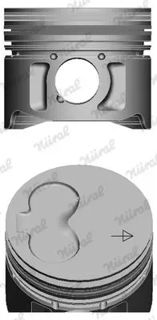 NURAL Piston Sekman 79,5mm 24 Pim 2,4d T4 96-03 1,9d Caddy 96-03