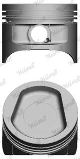 NURAL Pıston Sekman 76,50mm 1,6 Aea Aee Alm Golf3 Polo Polo Classıc
