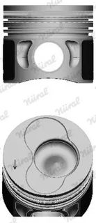 NURAL Piston Sekman 79,50mm 1-2 Silindir 1,9tdi Axb Axc Avf T5 03-10 Passat 01-05
