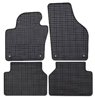 PETEX Paspas Siyah 4 Parça Ön-arka Set Tiguan 2008-2018