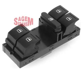 SAGEM Cam Açma Düğme Sol Ön 4lü Golf5 Golf6 Jetta Passat 2006-