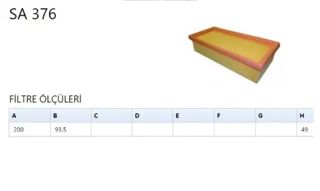 SARDES Hava Filtre Fırça Filtre 1,6 1,8 Benzinli Golf1 Golf2 Jetta 1 Jetta2 Scirocco