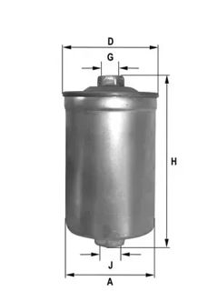 SARDES Benzin Filtre 5/6 Silindir A80 1987-1992 A100 1983-1994 A6 1995-1997