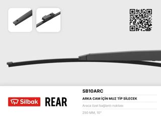 SILBAK Silgi Arka 255mm Scirocco 2009-2018 Citigo 2012-