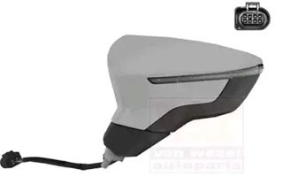 SPJ Ayna Sol Elektrikli Sinyalli Katlanır Leon 2013-2020