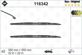 SWF Silgi 2li Takım 55cm-55cm A4 2001-2004