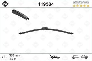 SWF Silgi Arka 34cm Muz Tip Golf5 Polo 02+10 Tiguan 08+ Touareg 03-10 Roomster