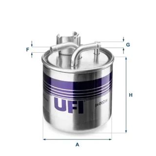 UFI Mazot Filtre 3,0tdi 4,0tdi 4,2tdi A8 2003-2010