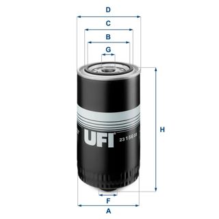 UFI Yağ Filtresi 5 Silindir 2,4 2,5 Tdi T4 1991-2003