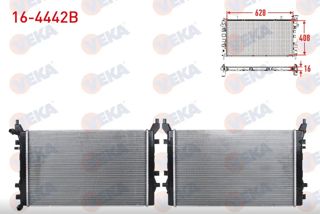 VEKA Radyatör 628x408 Breazing 1,2tsi Cbz 1,4tsi Cax Golf5 Jetta Passat A3 Octavia Le