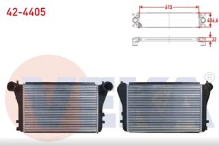 VEKA İnterkol Radyatör 1,9tdı 2,0tdı Caddy 2004-2011