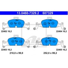 FREN BALATA ÖN A4 2016- A5 2017- A6 2019- A7 2019- Q5 2017-