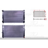 RADYATÖR OTOMATIK 630X412X34 PASSAT 97-05 A4 95-01 A6 98-01 SUPERB 02-08