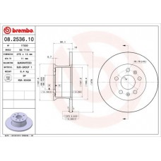 FREN DİSKİ ÖN 278X13MM 5/112 T2 1968-1979