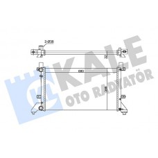 RADYATÖR 682X415X34 2,5TDİ ANJ AVR AHD 2,8TDİ LT 1997-2007