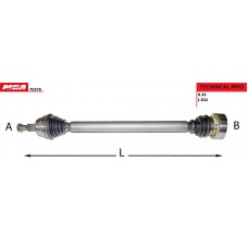 AKS KOMPLE SAĞ 1,9TDİ GOLF4 BORA