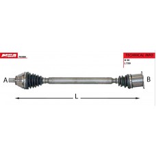 AKS KOMPLE SAĞ OTOMATİK 2,0TDİ BKP PASSAT 06-15 1,9TDİ BLS CADDY 04-08
