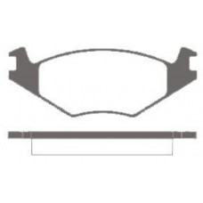 FREN BALATA ÖN 17MM SEKMANLI TİP POLO HB 1995-1996 POLO 1982-1994