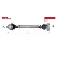 AKS KOMPLE SAĞ DÜZ VİTES 1,8 1,8T PASSAT 97-00 A4 95-01