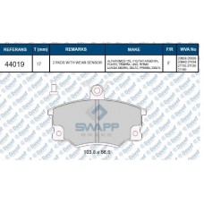 FREN BALATA ÖN A80 1979-1987