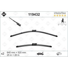 SİLGİ 2Lİ TAKIM 64CM-52CM A6 2011-2018 A7 2011-2018