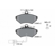 FREN BALATA ÖN FIŞLI 1,6 1,8 PASSAT 97-00 A4 95-08 EXEO 09-14