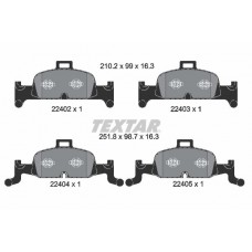FREN BALATA ÖN A4 2016- A5 2017- A6 2019- A7 2019- Q5 2017-