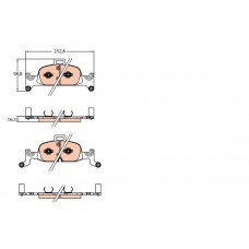 FREN BALATA ÖN A4 2016- A5 2017- A6 2019- A7 2019- Q5 2017-