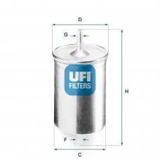 BENZİN FİLTRESİ GOLF4 BORA A3 A4 OCTAVİA TOLEDO LEON 99-05