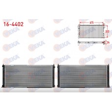 RADYATÖR 675X322X34 1,6TD 1,6 1,8 KLİMALI GOLF2 JETTA2 1984-1992